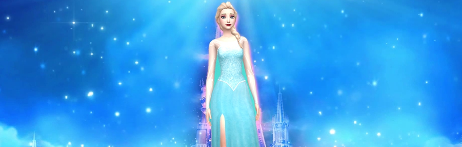 冰雪奇缘 超级漂亮艾莎公主