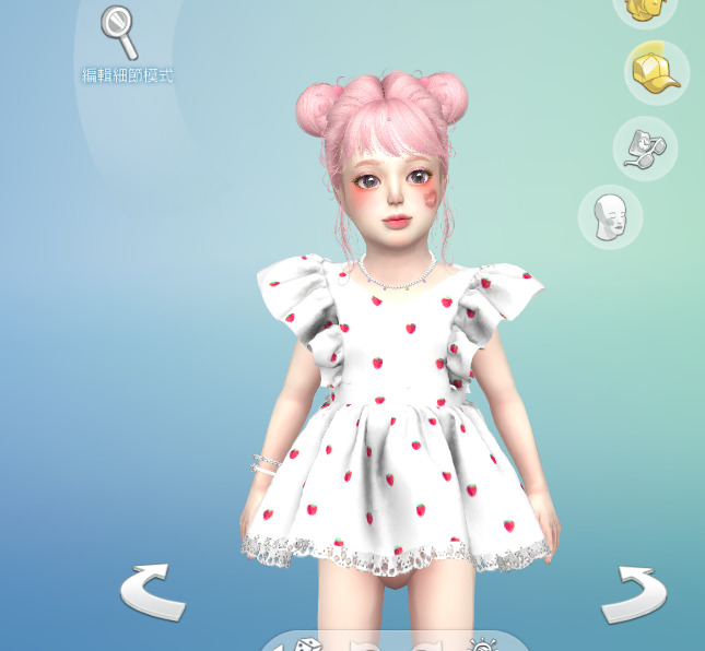 幼儿│丸子头の粉红爱神