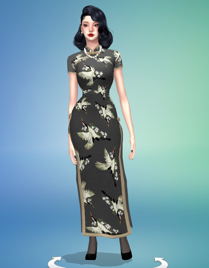 第一次发帖 分享一个自己捏的民国风小姐姐 阮墨哀 八套服装满配