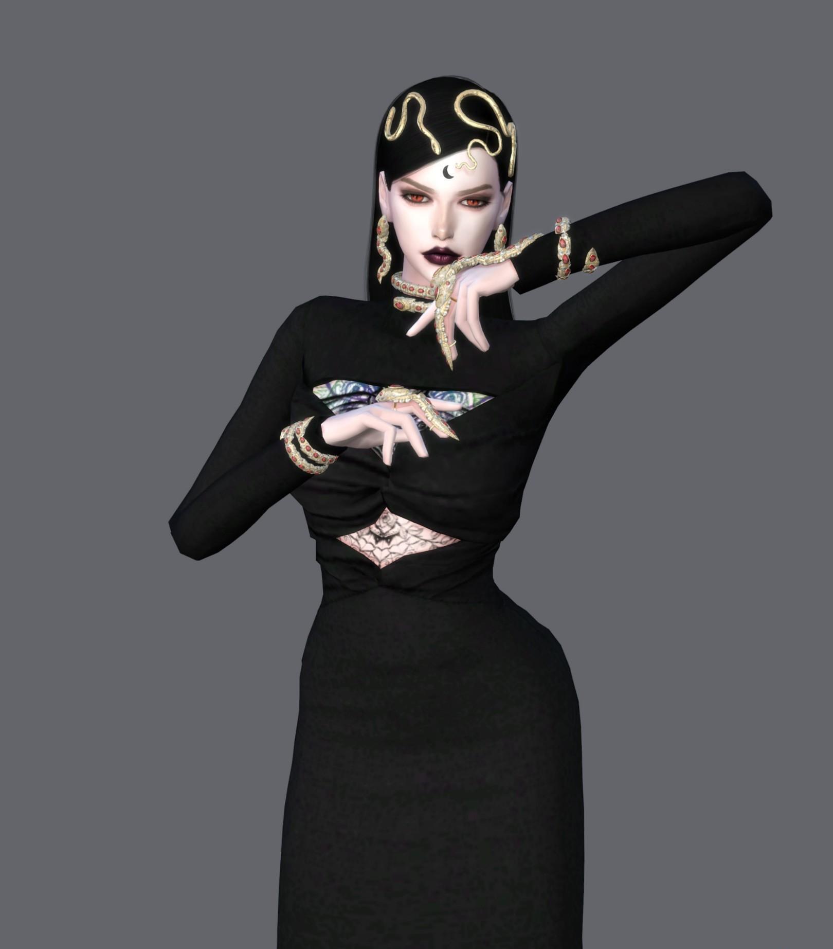 毛毛艾利的神话鬼怪系列——美艳御姐美杜莎