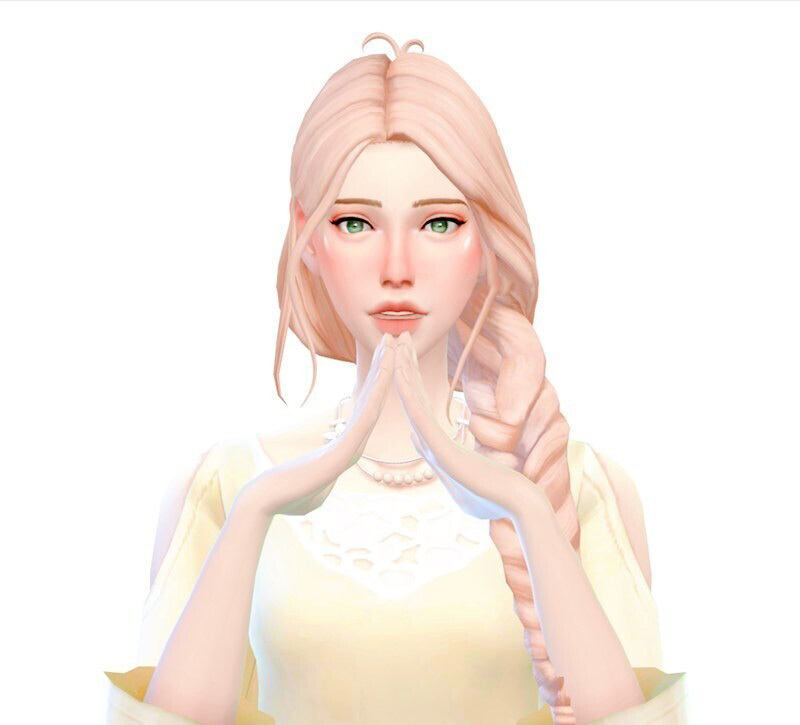 『苏念❀捏娃』EA风 | CC | 缇娜 | 温柔可口的小姐姐，黄鹂鸟拟人