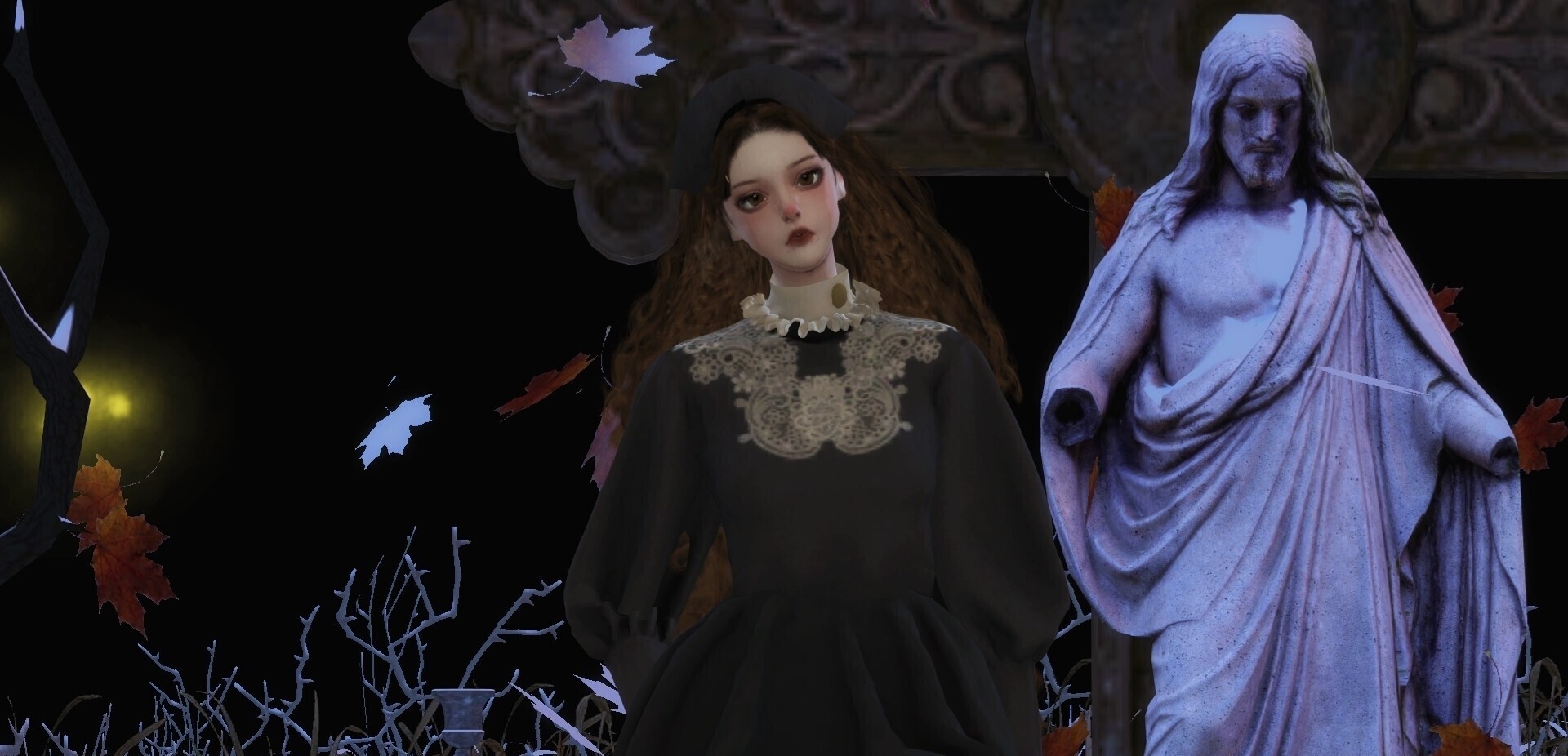 人物——暗黑哥特系BJD娃娃