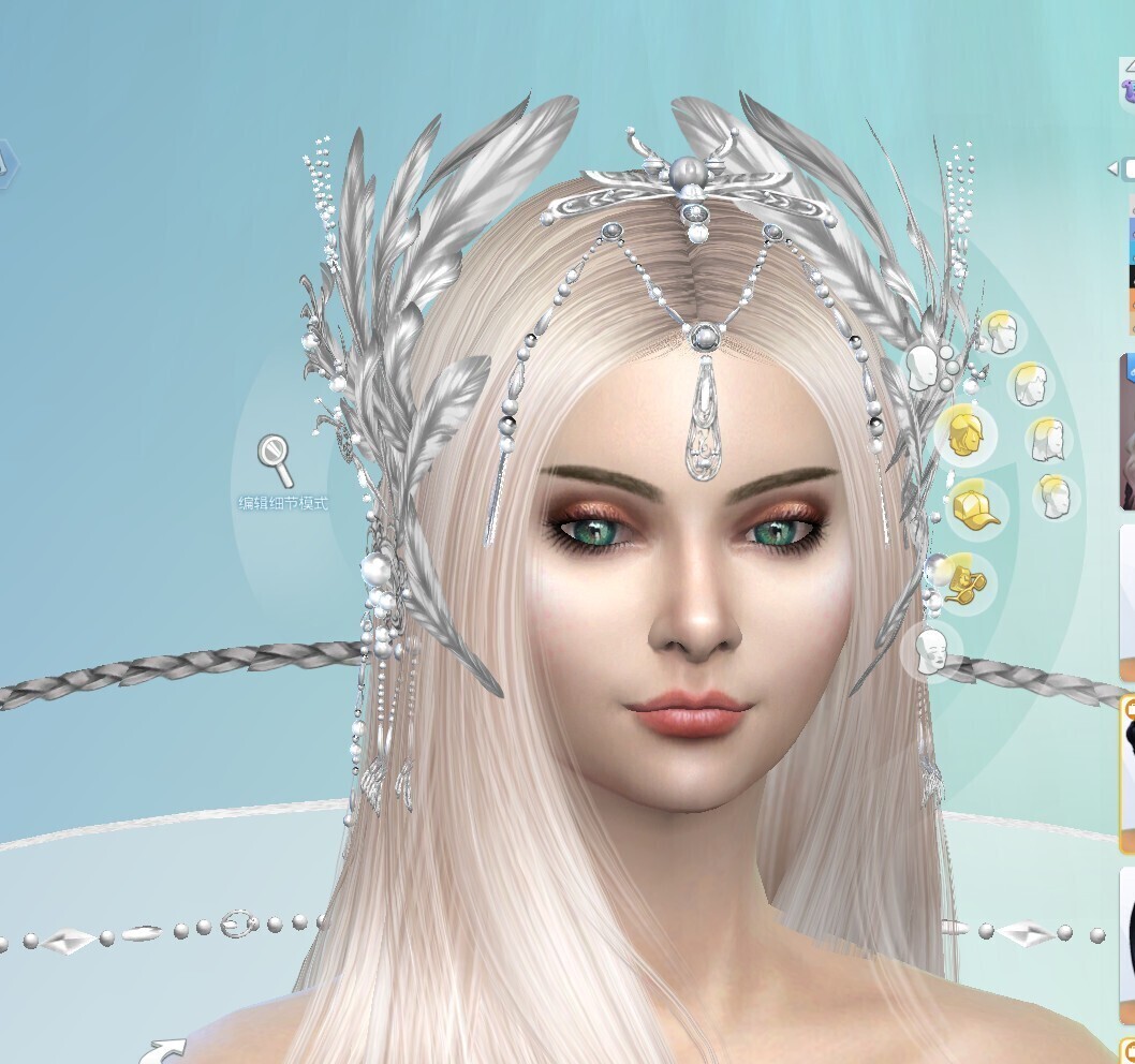 绝美人鱼儿{雪莉}人群中最耀眼的她）独特的面容与气质）人鱼仙女本人）