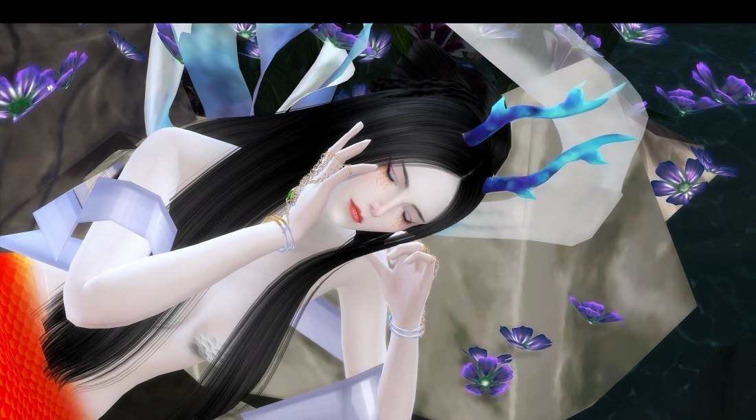 中国古代神话人物——横公鱼