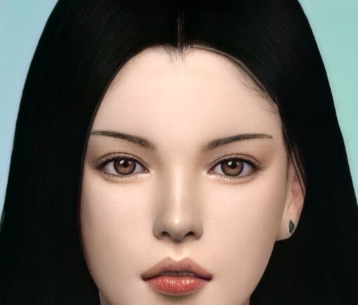 超真实韩系美女