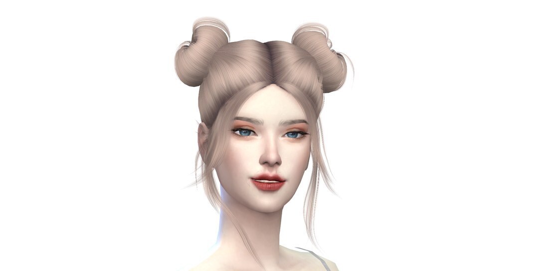 丸子头的小姐姐