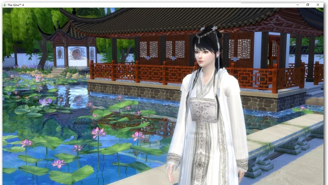 白衣古代女子——素问