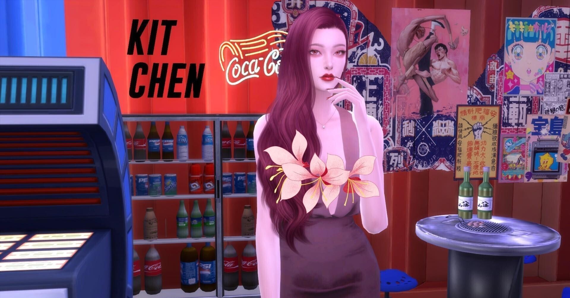 单眼皮美艳女明星