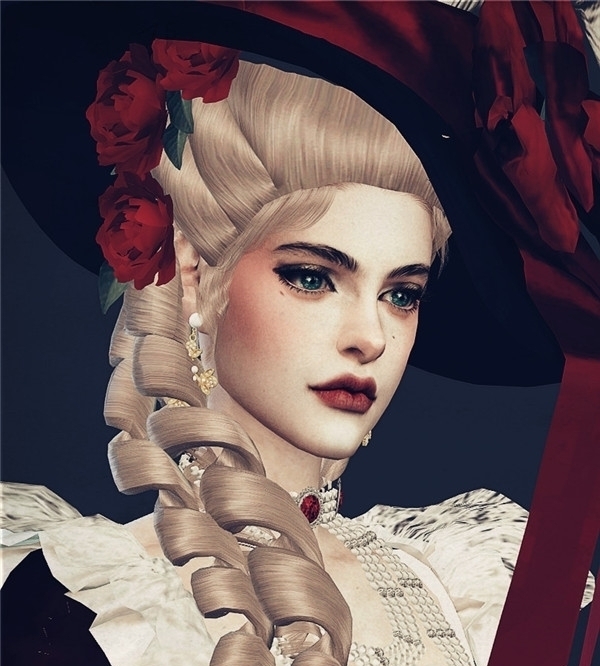 自制人物分享~贵妇~