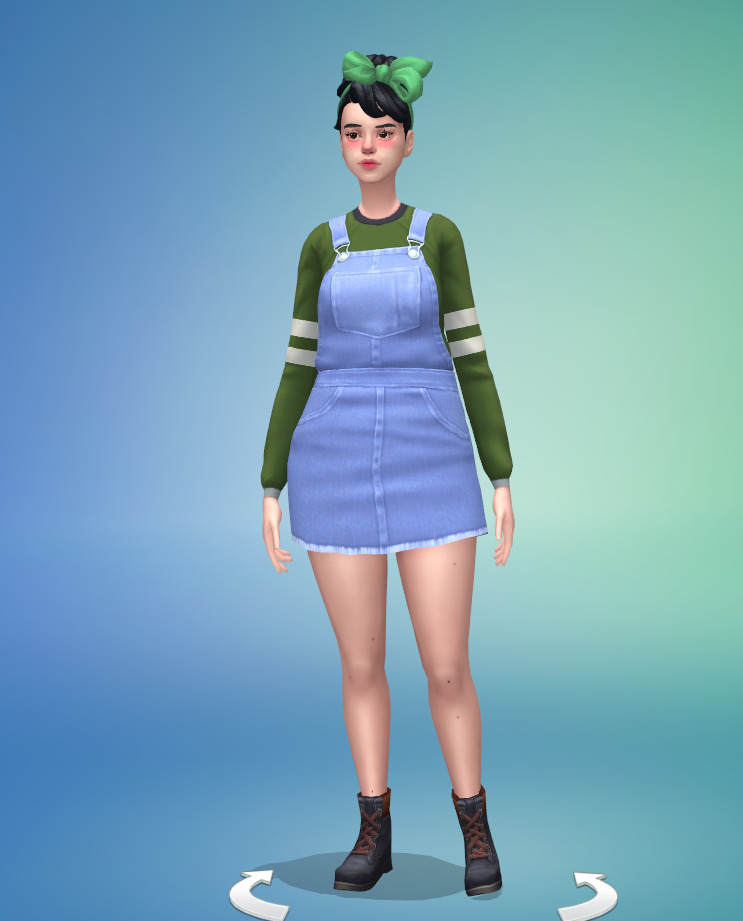 [crazycabbage白菜] [EA风] 绿发带女孩