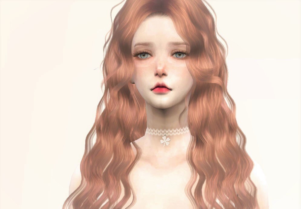 小雀斑+卷发+小短发？