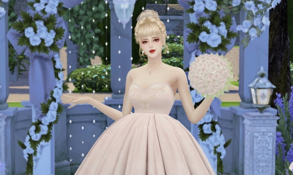 点击领取可爱的萝莉新娘~