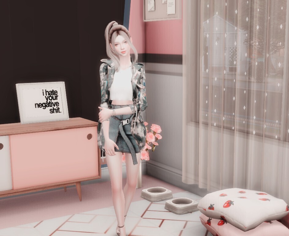 飒气十足的小姐姐~