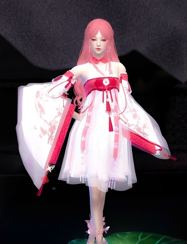 古风人物-你心中可有那一位身着红霞嫁衣之人