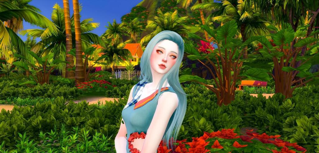 一只温柔小人鱼—珊珊