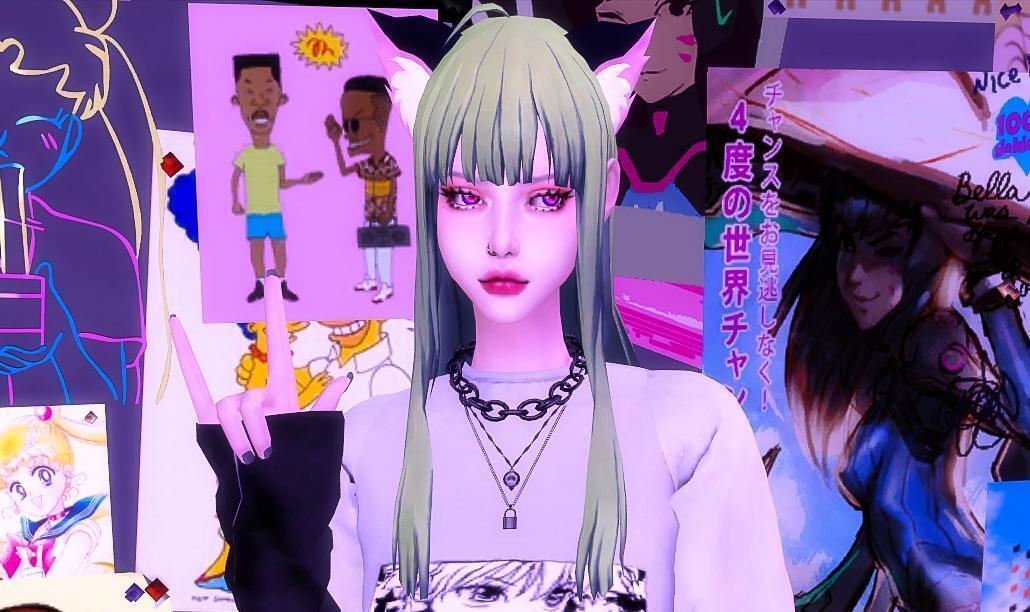 一起过动漫里的夏天—— 二次元少女