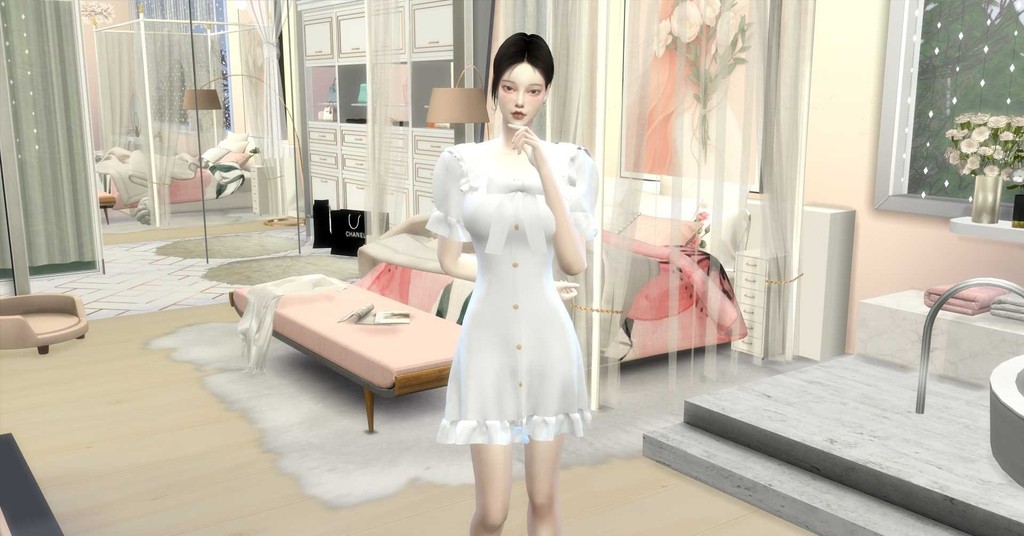 原创人物-一个单眼皮小姐姐