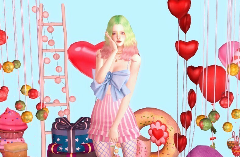 我最喜欢糖果了！！