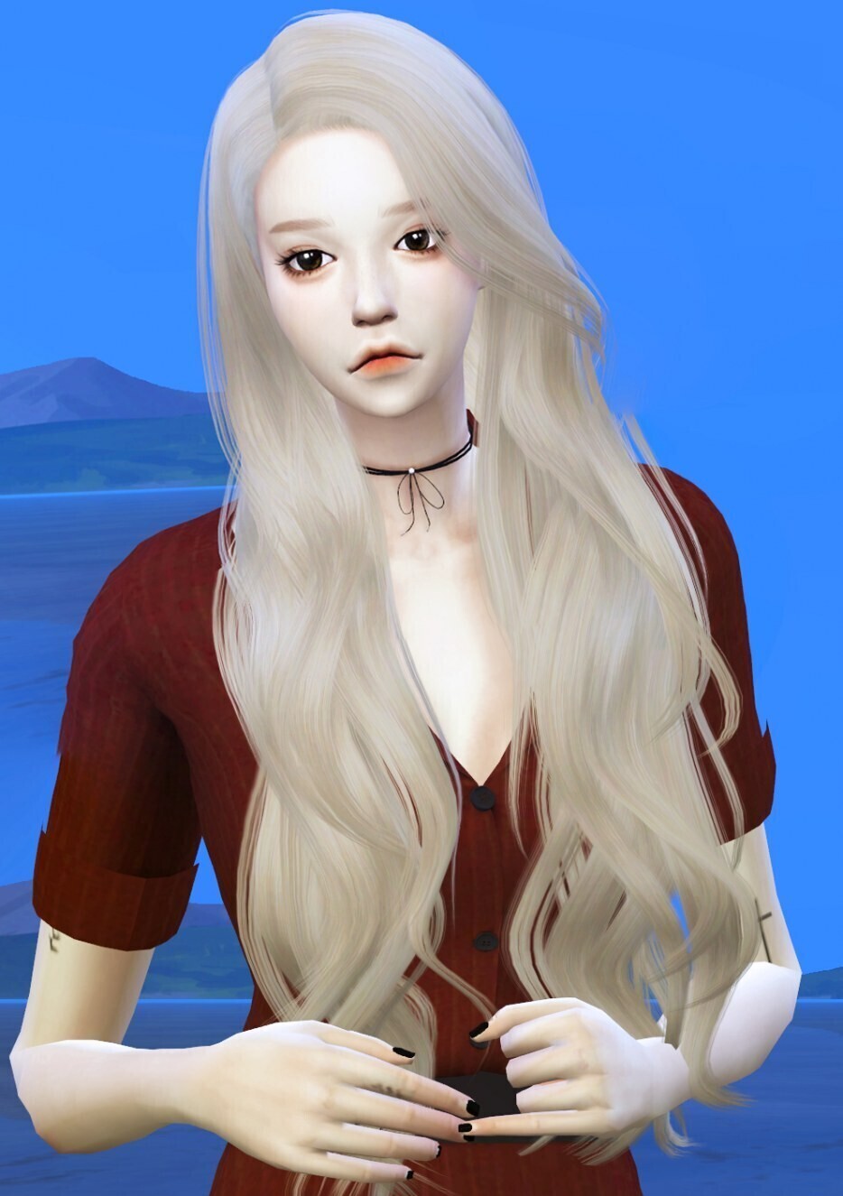 福利分享长发小姐姐~(◕ω＜)☆