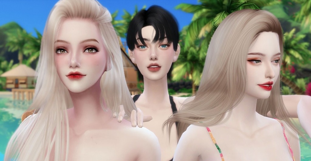 夏日联动———快把三只小姐姐领回家吧