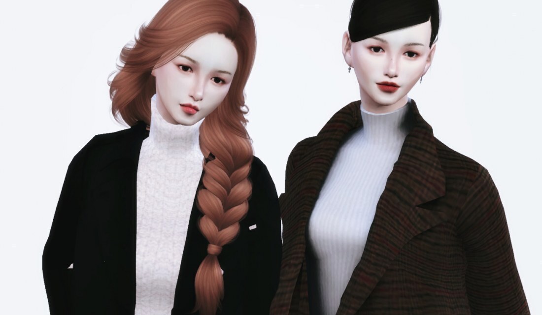 李书幼-人物分享-两个风格不同的女娃