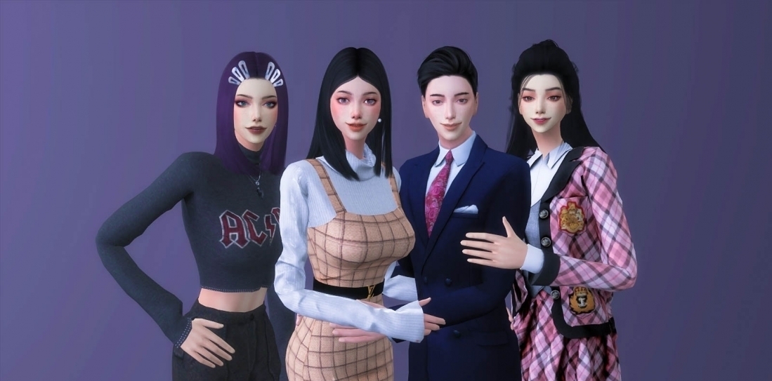 神仙颜值家庭——戴德曼夫妇与他们的女儿