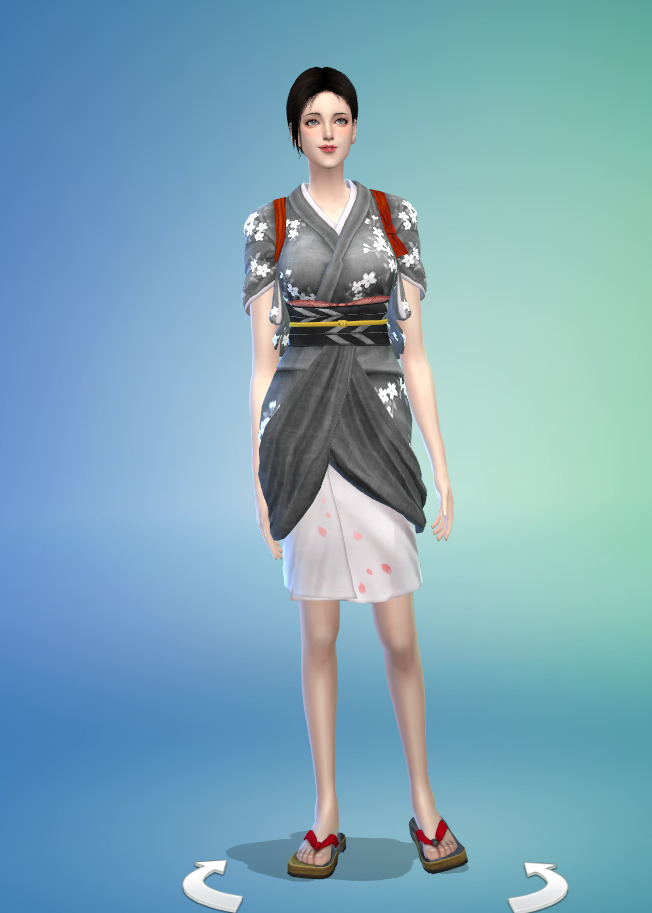 一个灰眼睛的清秀妹妹