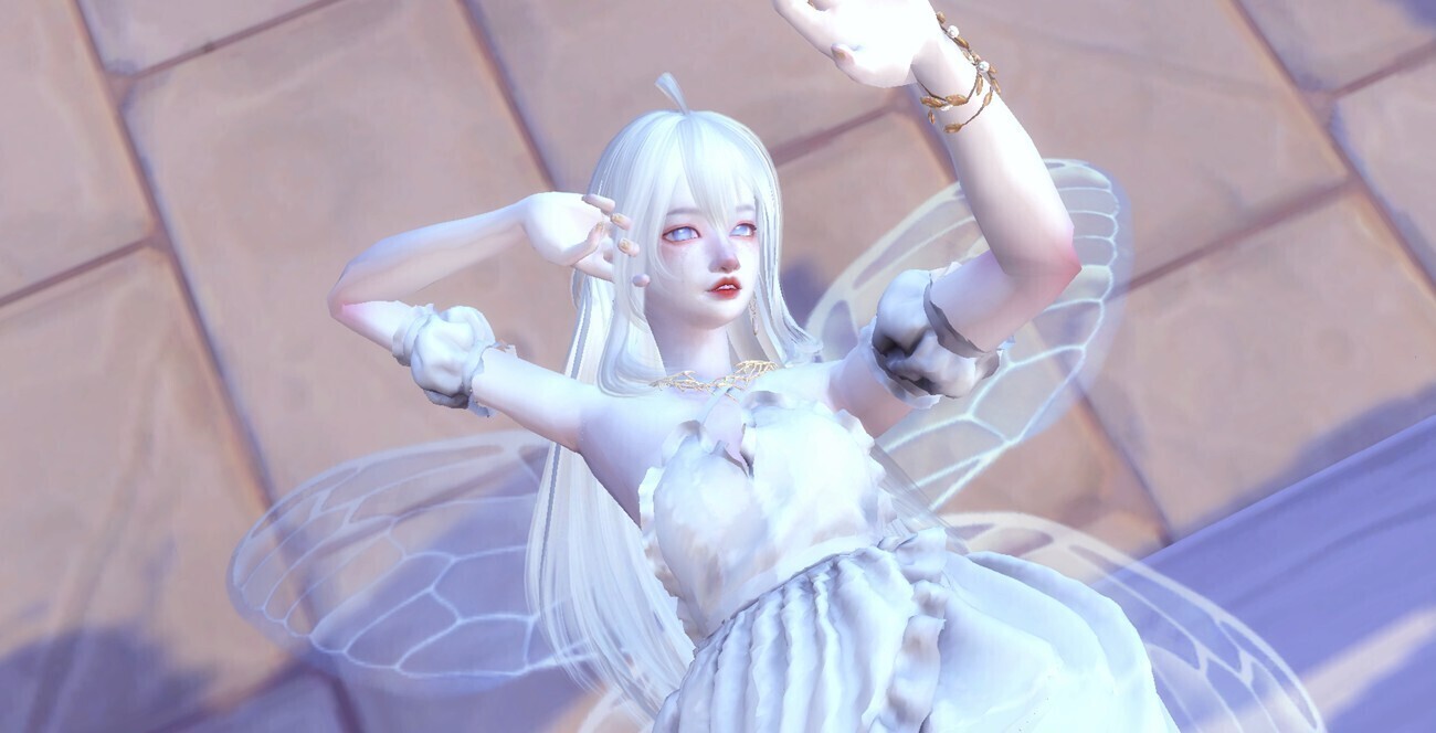 超级好看的精灵妹妹-花仙子嗷