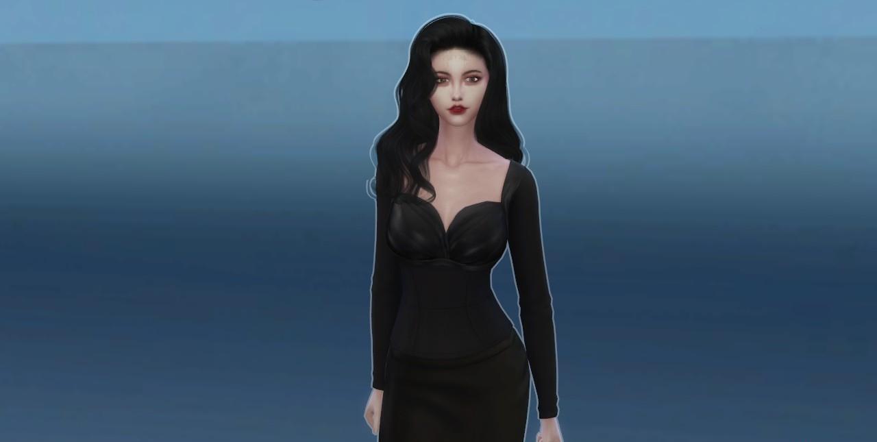 贵气娇艳美人阿莱娜