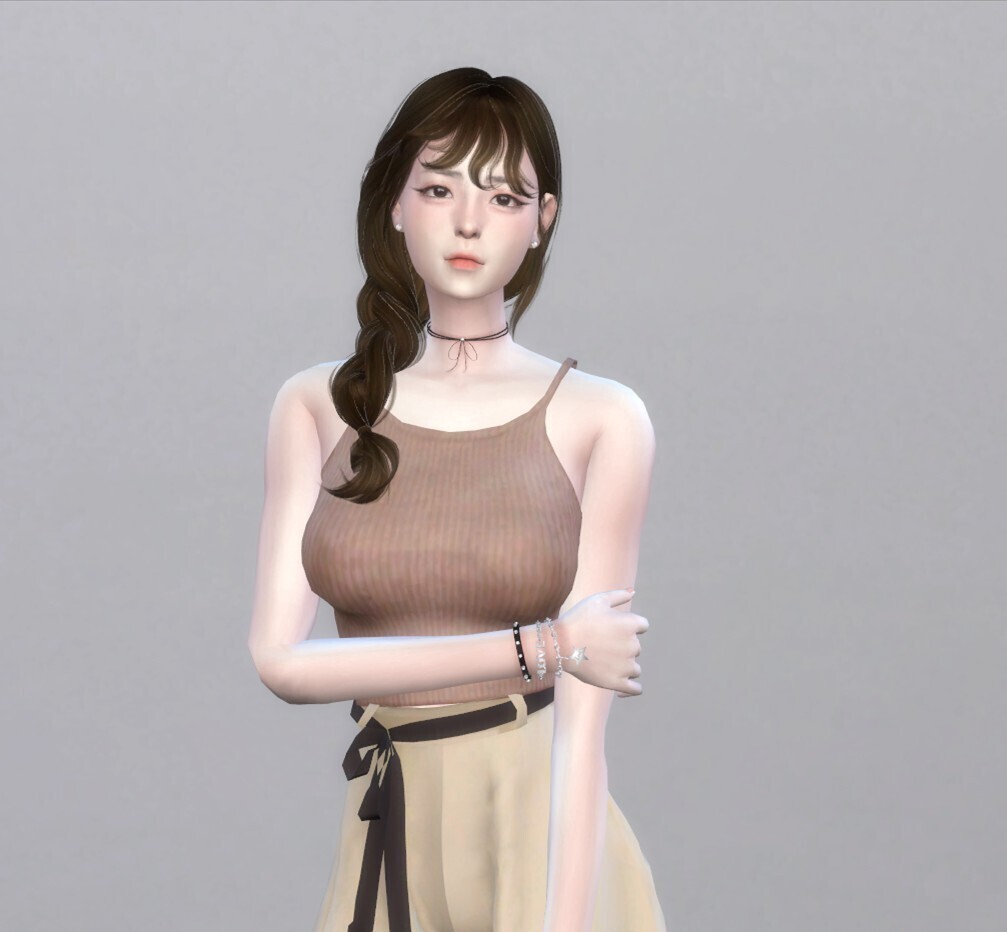 嘿嘿，献上我的捏娃处女作，一个热爱园艺的韩系小姐姐