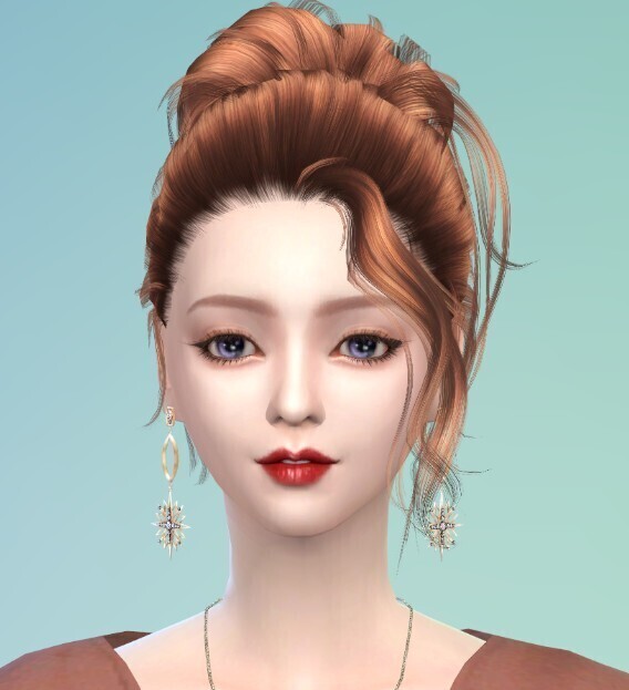 一个眼神带点忧郁的小菇凉~