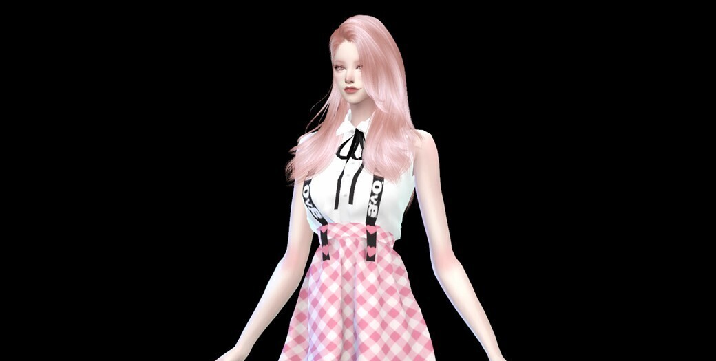 色彩第二弹——蜜桃味的女孩~