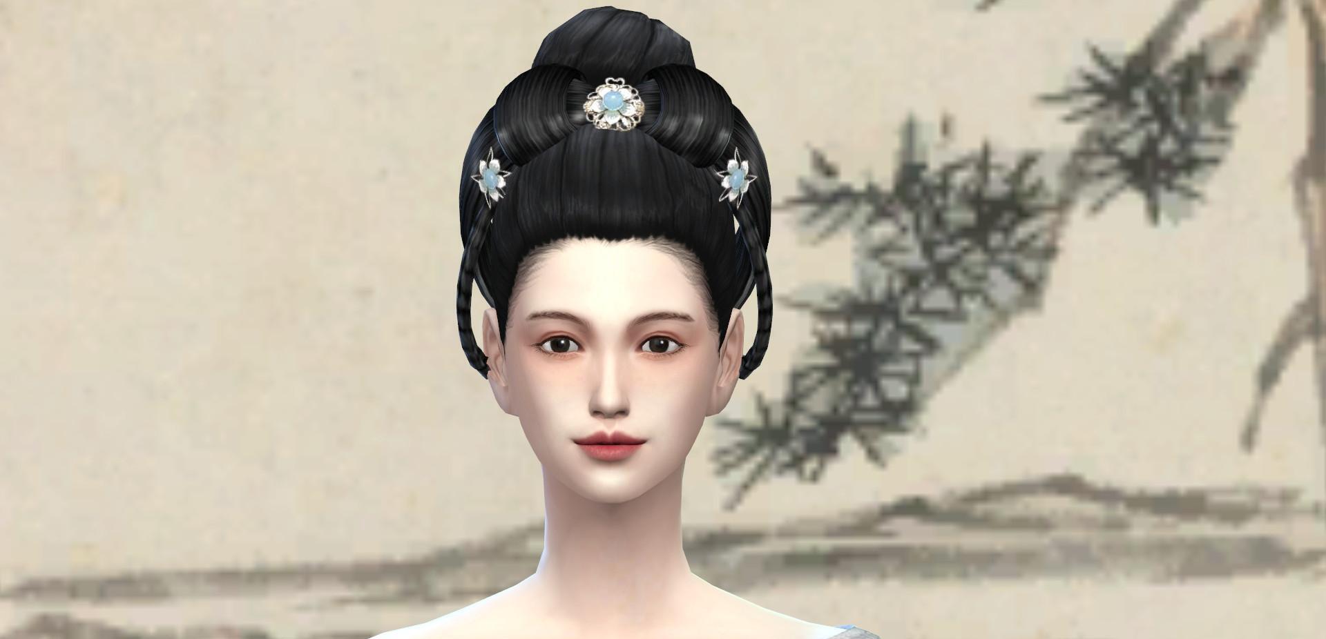 比较中国风的妹子