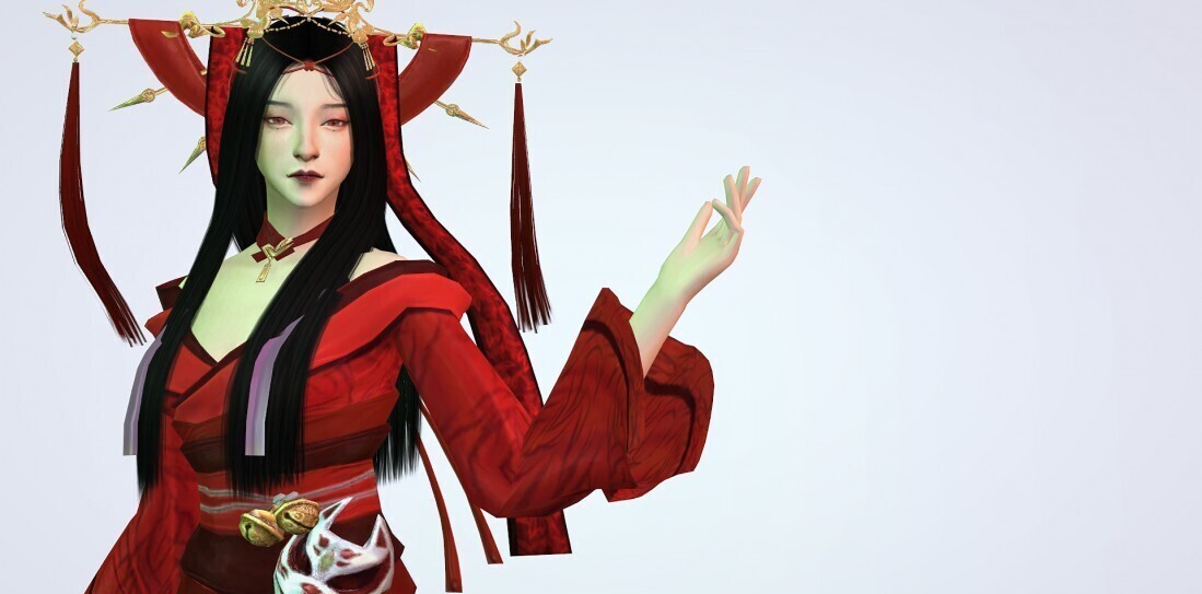 古风人物 女  —— 苏卷丹