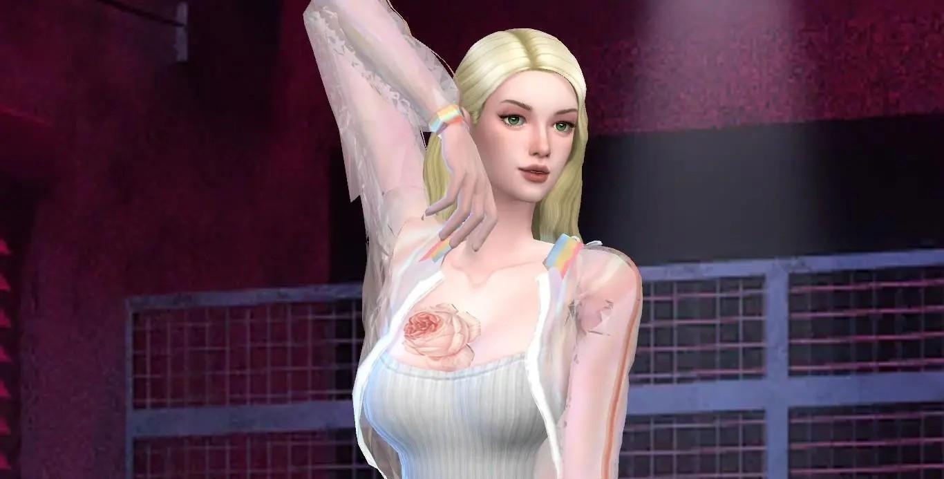 可甜可御的金发小姐姐