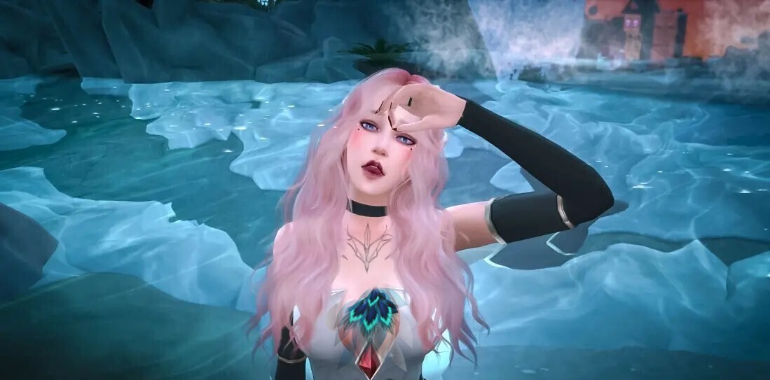 一个精灵魔法师