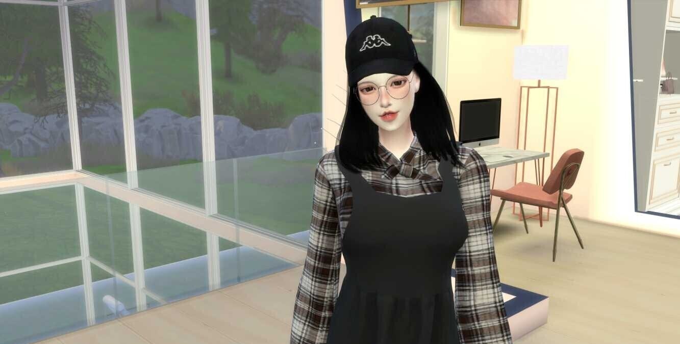 原创人物-圆脸萌妹