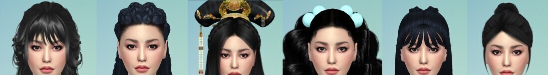 中国娃娃，一种皮肤下的10种不同人物2