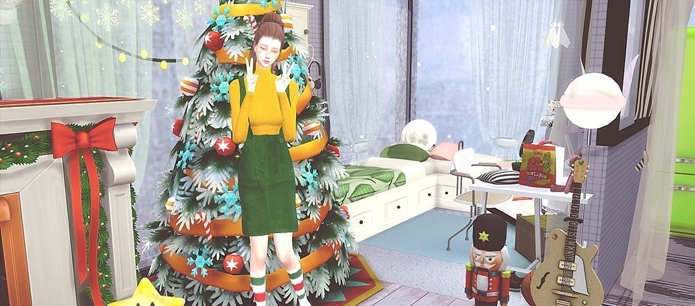 圣诞节快乐——你的圣诞缺可...