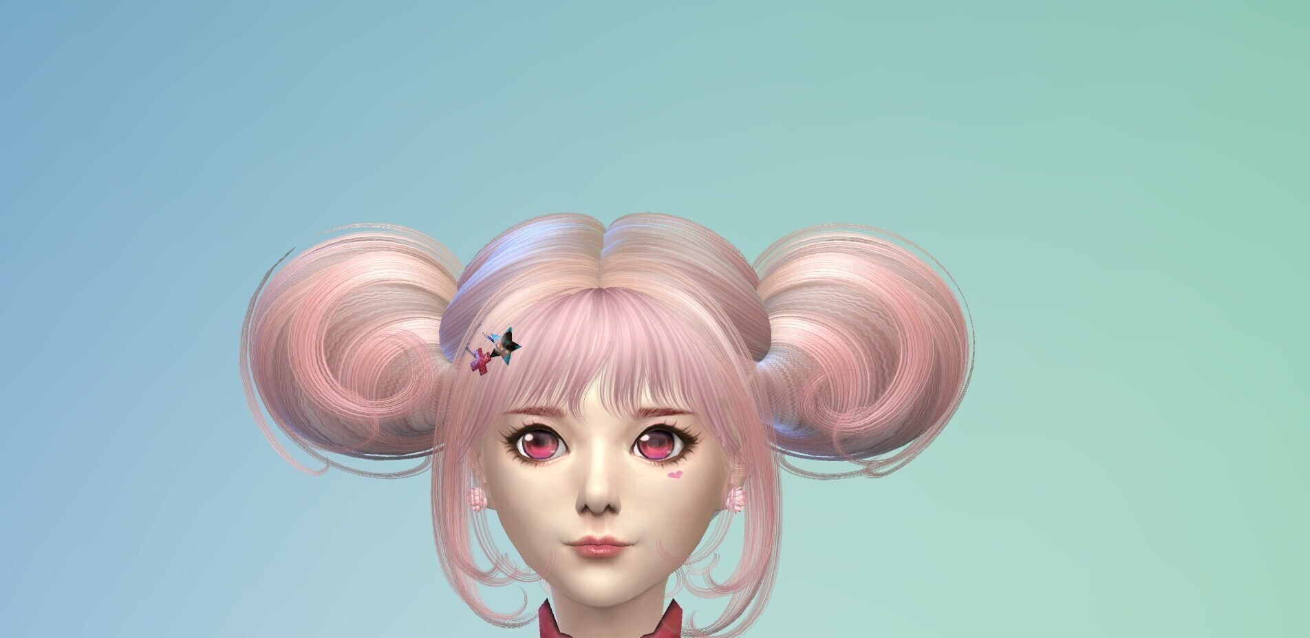 王者荣耀小乔人物cos脸型mod分享