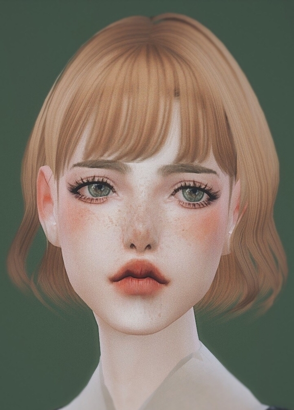 一个田园风格的女孩