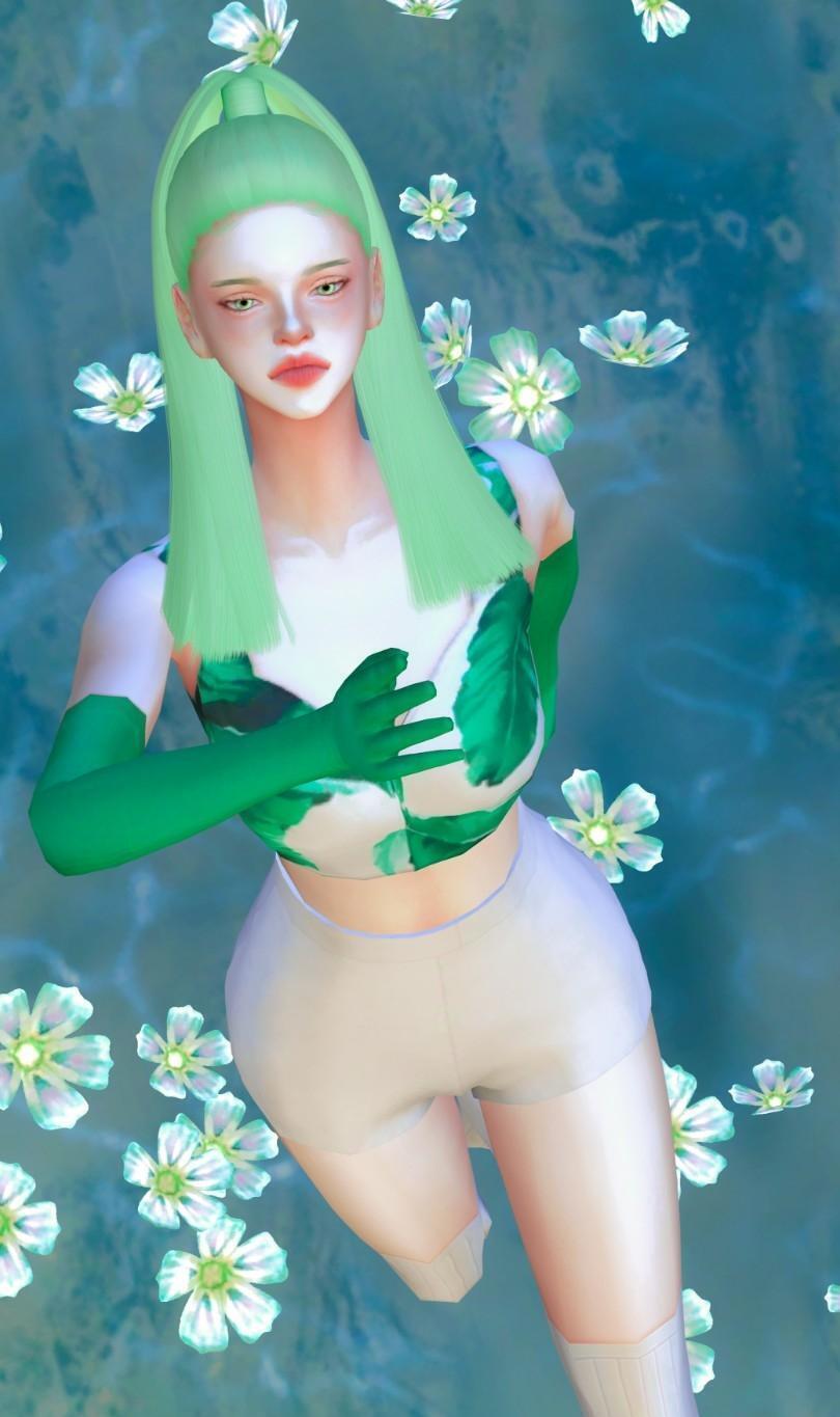 What colour is it - green！