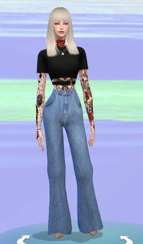 分享一个可甜可盐的厌世脸小姐姐