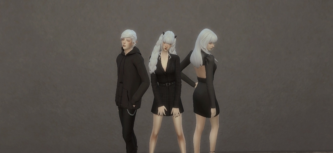 分享人物半妖三姊妹——金，银，瞳