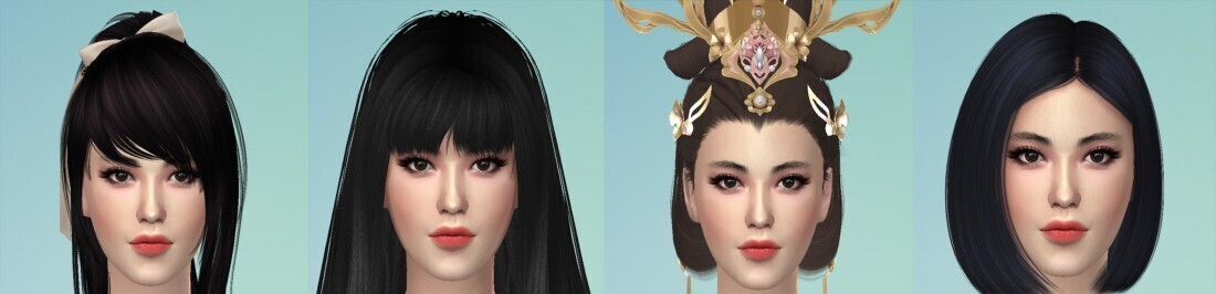 中国娃娃，一种皮肤下的不同人物6