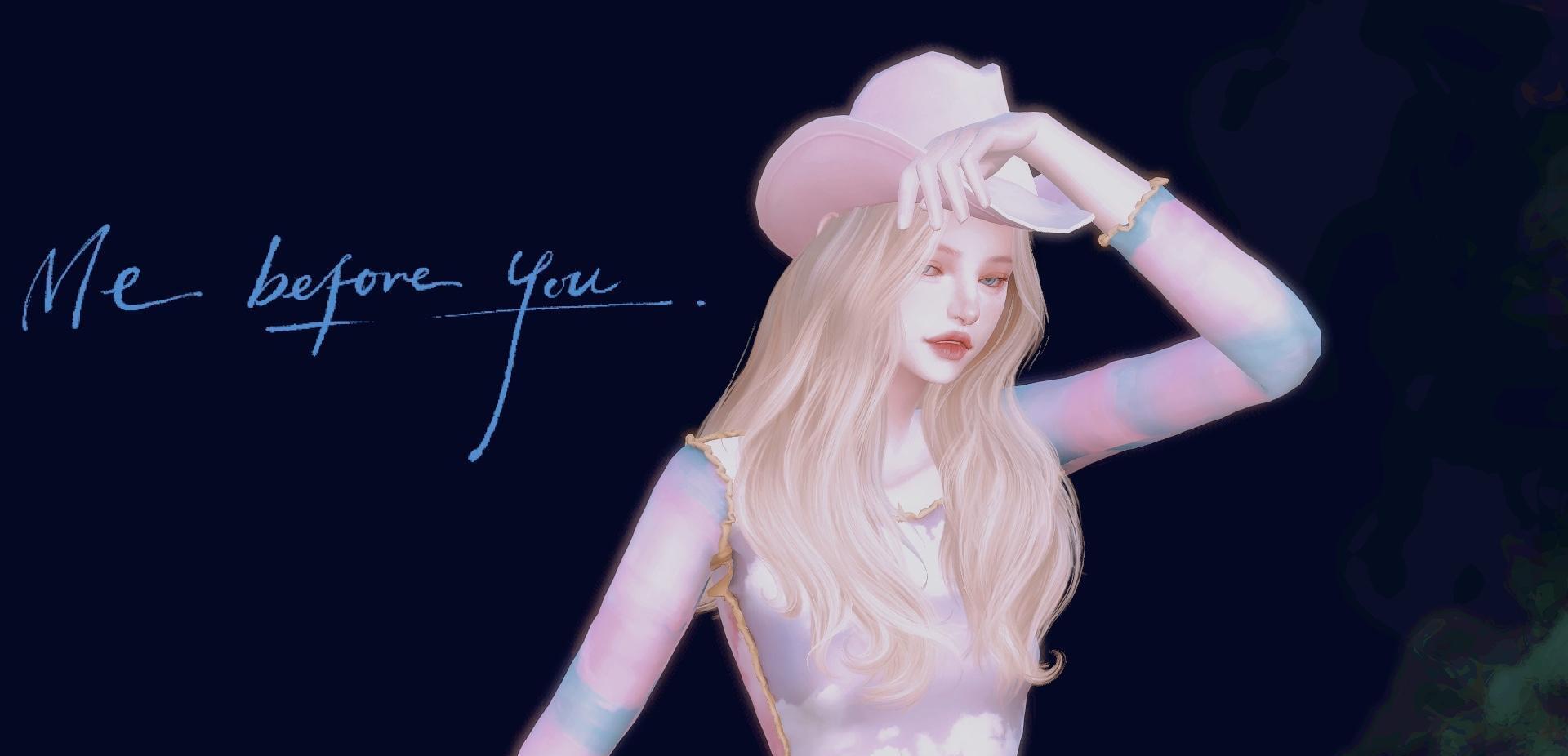 人物分享，送福利啦~~粉红牛仔女郎，希望大家喜欢