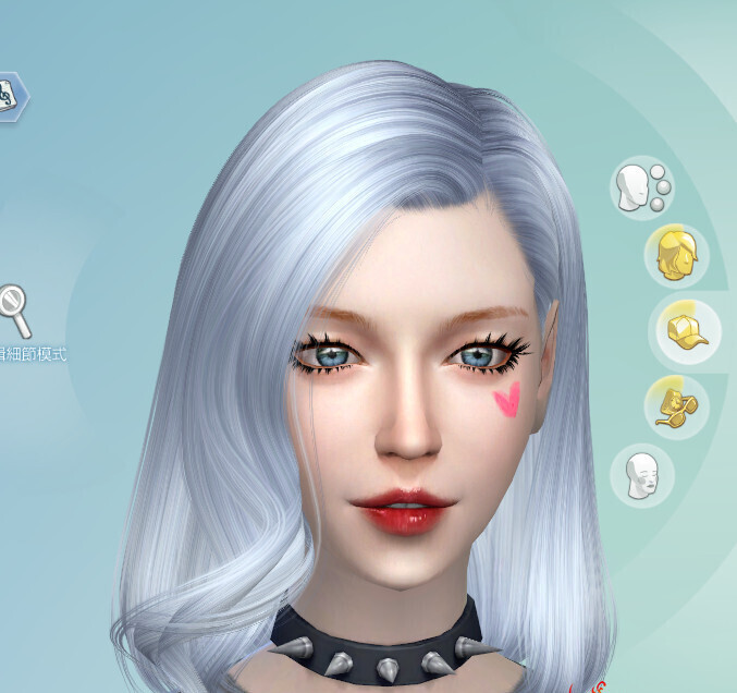 自己捏的人物，提供个脸型给大家