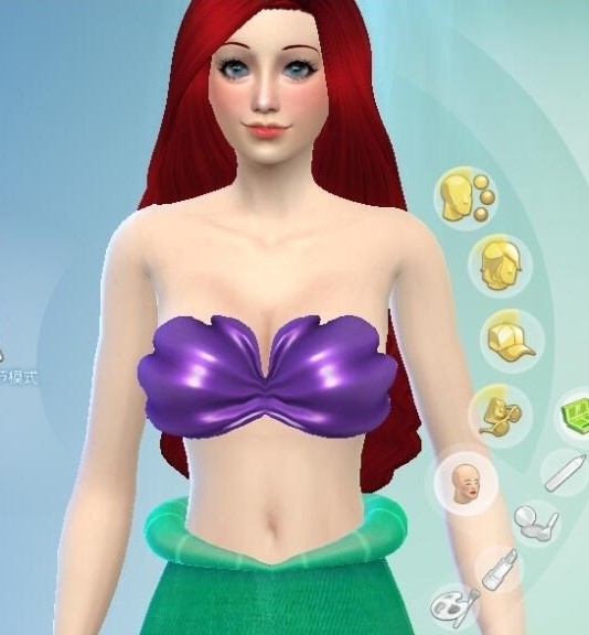 迪士尼小美人鱼爱丽儿