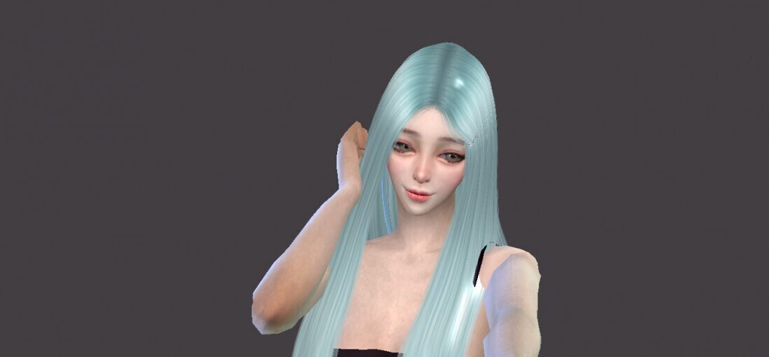 人鱼系列~青发人鱼