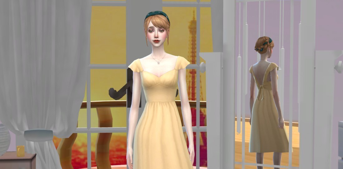 EA风温柔田园系女孩分享